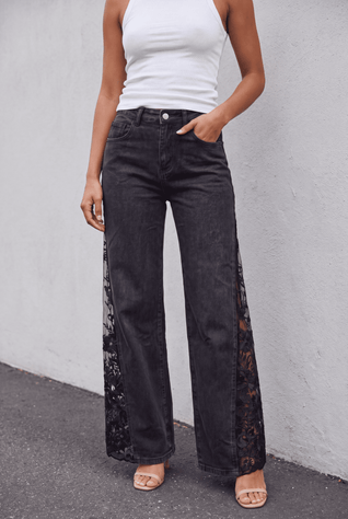 Nightshade Lace Jeans